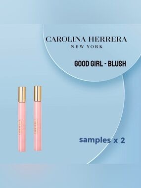 🇺🇸🆕📦 NIB CAROLINE HERERRA | 3x SAMPLES | Wonderful 3️⃣ Good Girl - Blush